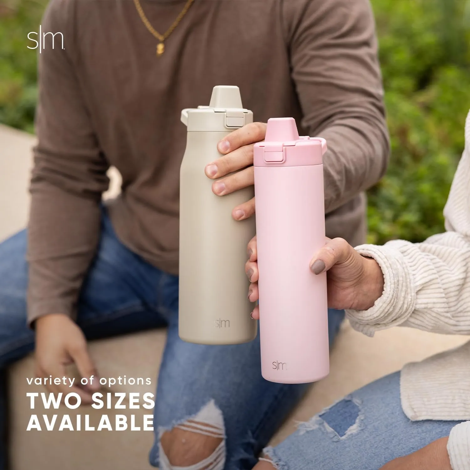Simple Modern Filtered Water Bottle | Insulated Stainless-Steel Carbon Filter Travel Water Bottles | Reusable for Clean Drinking Water On The Go | 24oz, Forest