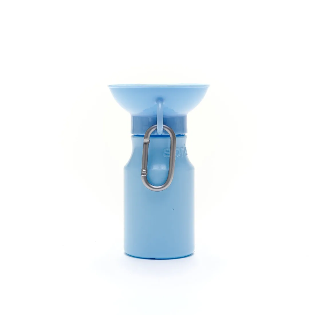 Sky Blue Squeeze-able Water Bottle, 15oz