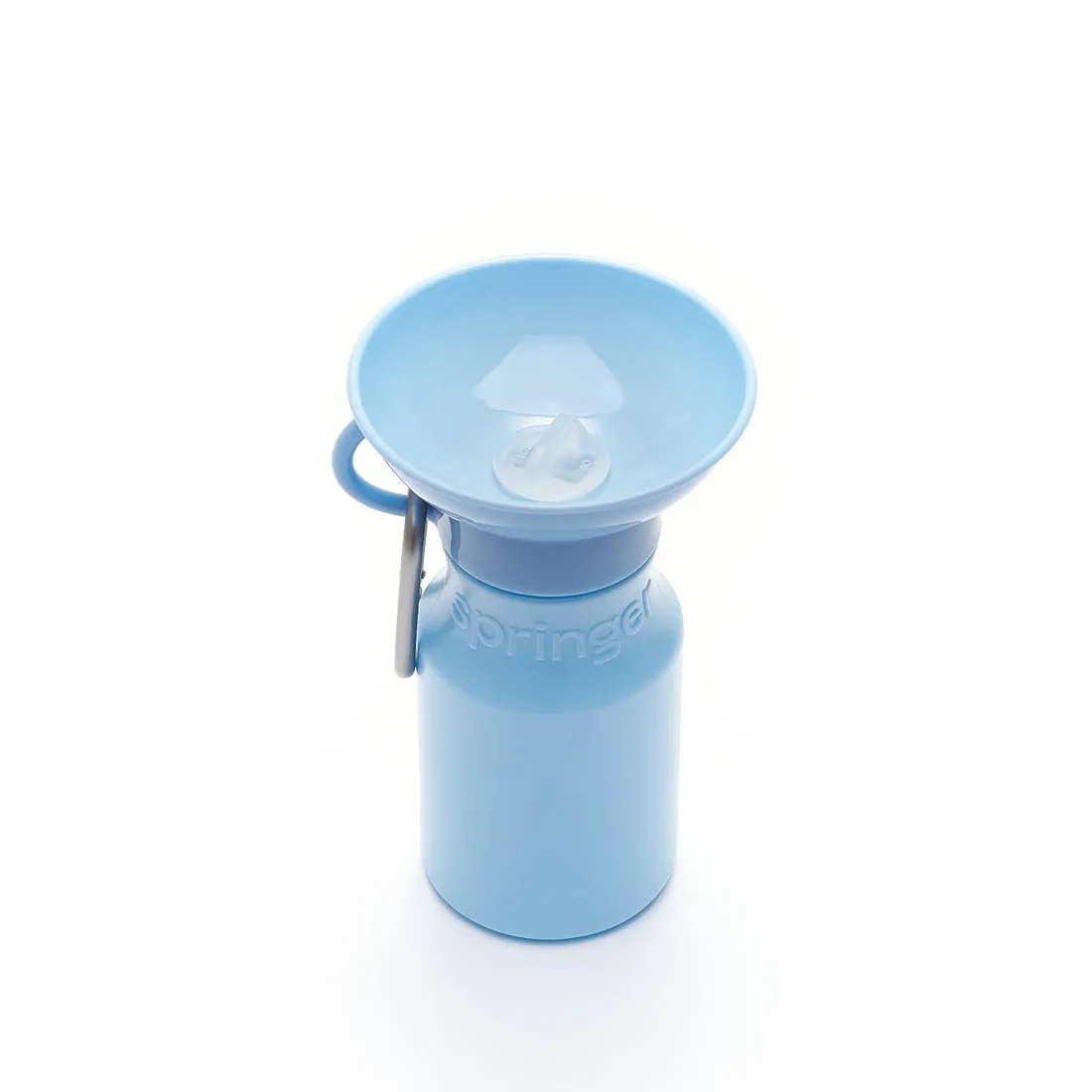 Sky Blue Squeeze-able Water Bottle, 15oz