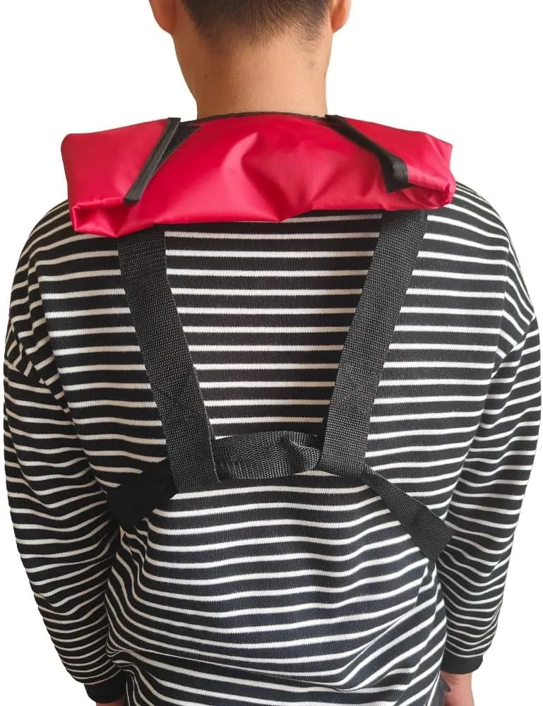 Snorkel Vest, Portable Inflatable Swim Vest Jackets for Snorkeling Swimming Diving Safety,Manual Inflatable Men's Women's Adjustable Vest for Swimming Fishing Outdoor Water Sports (330LB)
