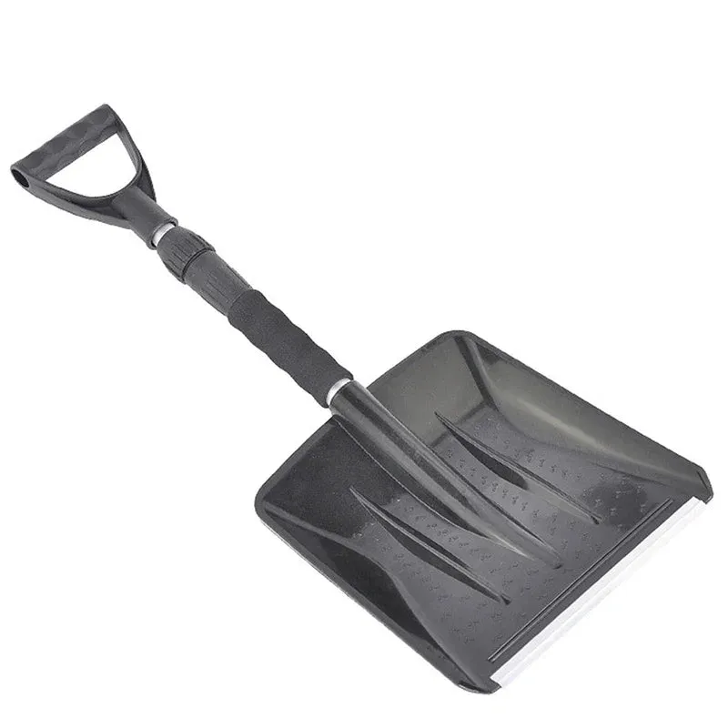 Snow Shovel, Collapsible Utility Shovel 3 Piece Design, Lightweight Portable Car Emergency Shovel Snow Mud Removal Tool
