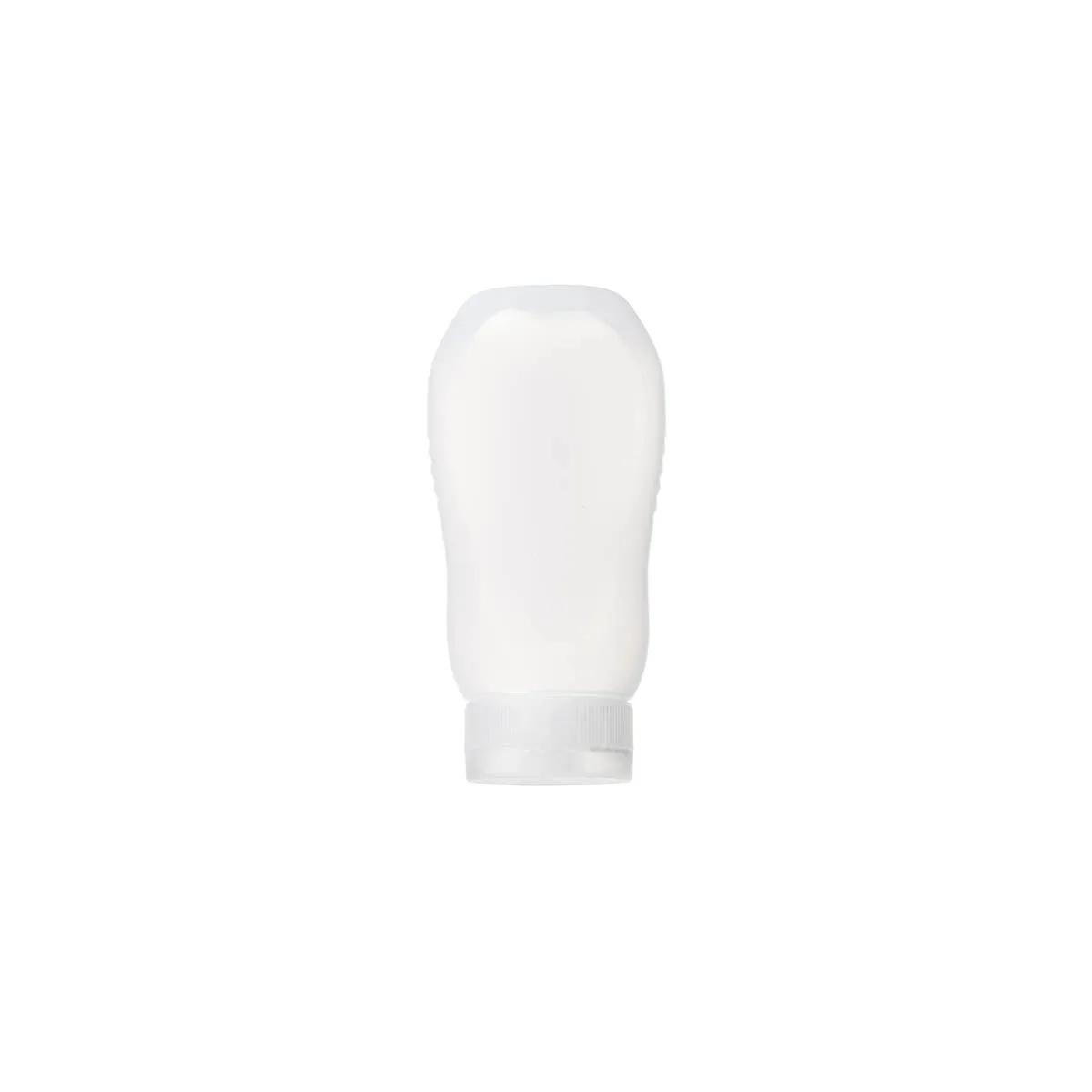 Squeeze Bottle w/ Flip Cap 300ml Clear
