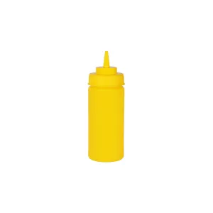 Squeeze Bottle Wide Mouth Yellow 480ml