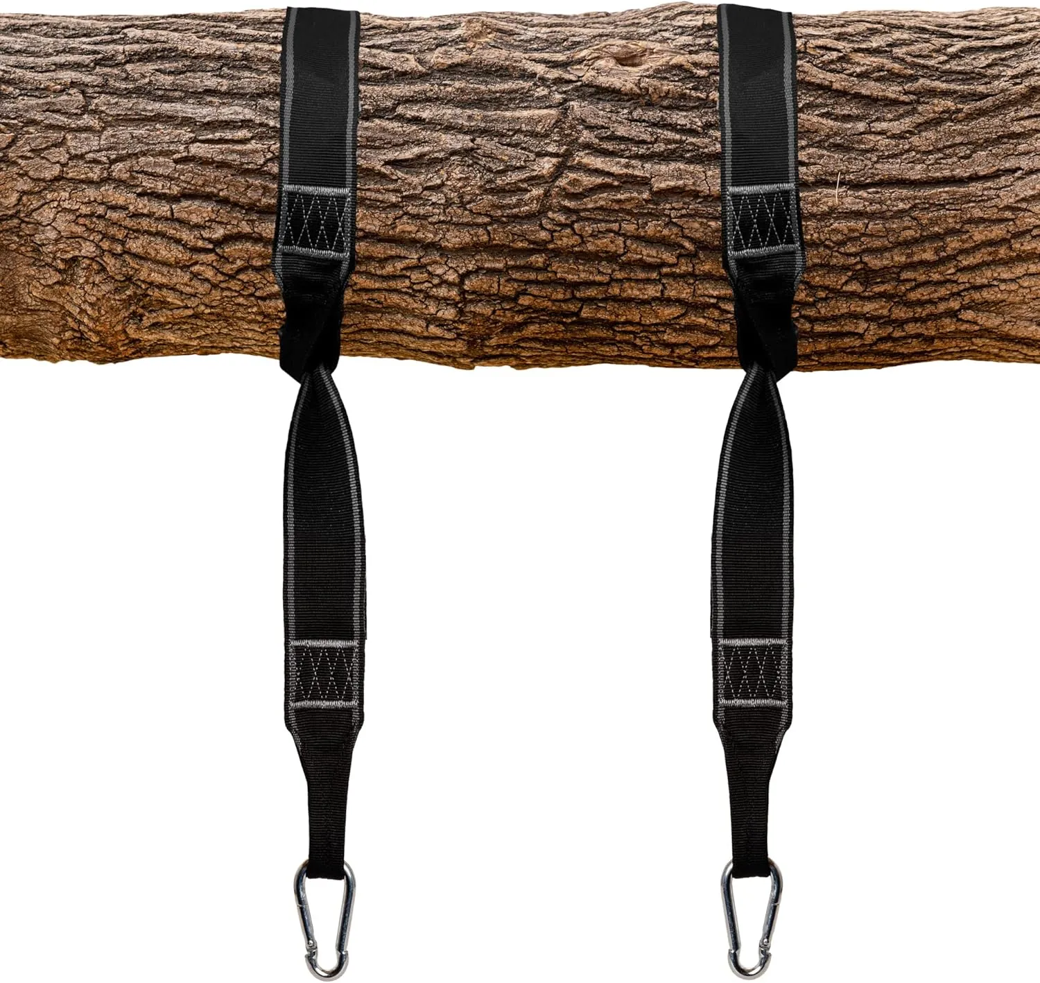 Squirrel Products Two Nylon Tree Swing Hanger Straps - 10ft Each