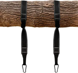 Squirrel Products Two Nylon Tree Swing Hanger Straps - 10ft Each