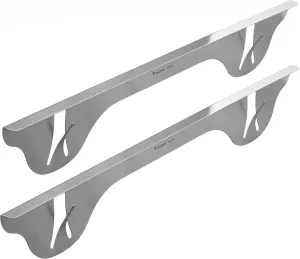 Stove Gap Covers - 23.4", 316 Stainless Steel | Oven Side Gap Filler | Range Trim Kit | Guard Between Stove Top & Counter