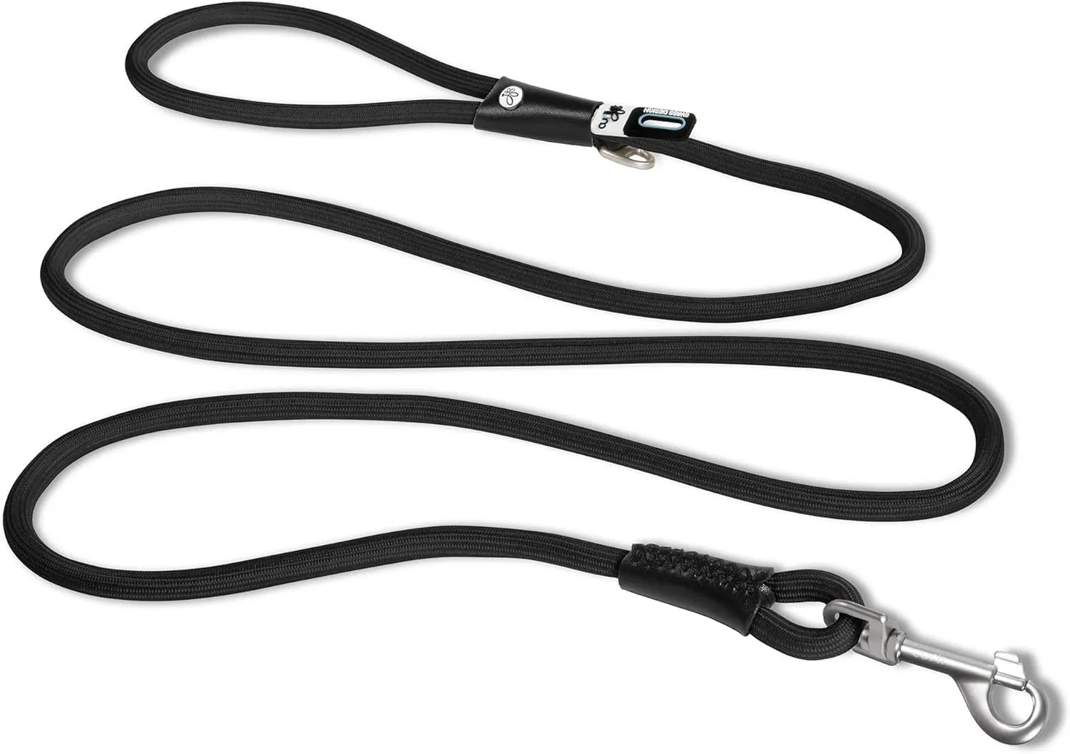 Stretch Comfort Leash Black M