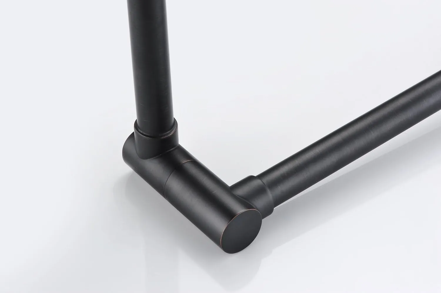 SUMERAIN Pot Filler Faucet Wall Mount Kitchen Faucet Oil Rubbed Bronze, Double-Jointed Swing and Dual Shut-Off Levers