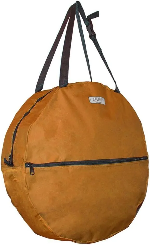 Tahoe Horse and Calf Roping 3 Ropes Carry Bag Custom Designed with Reflective and Overlay Trims Tack, Orange