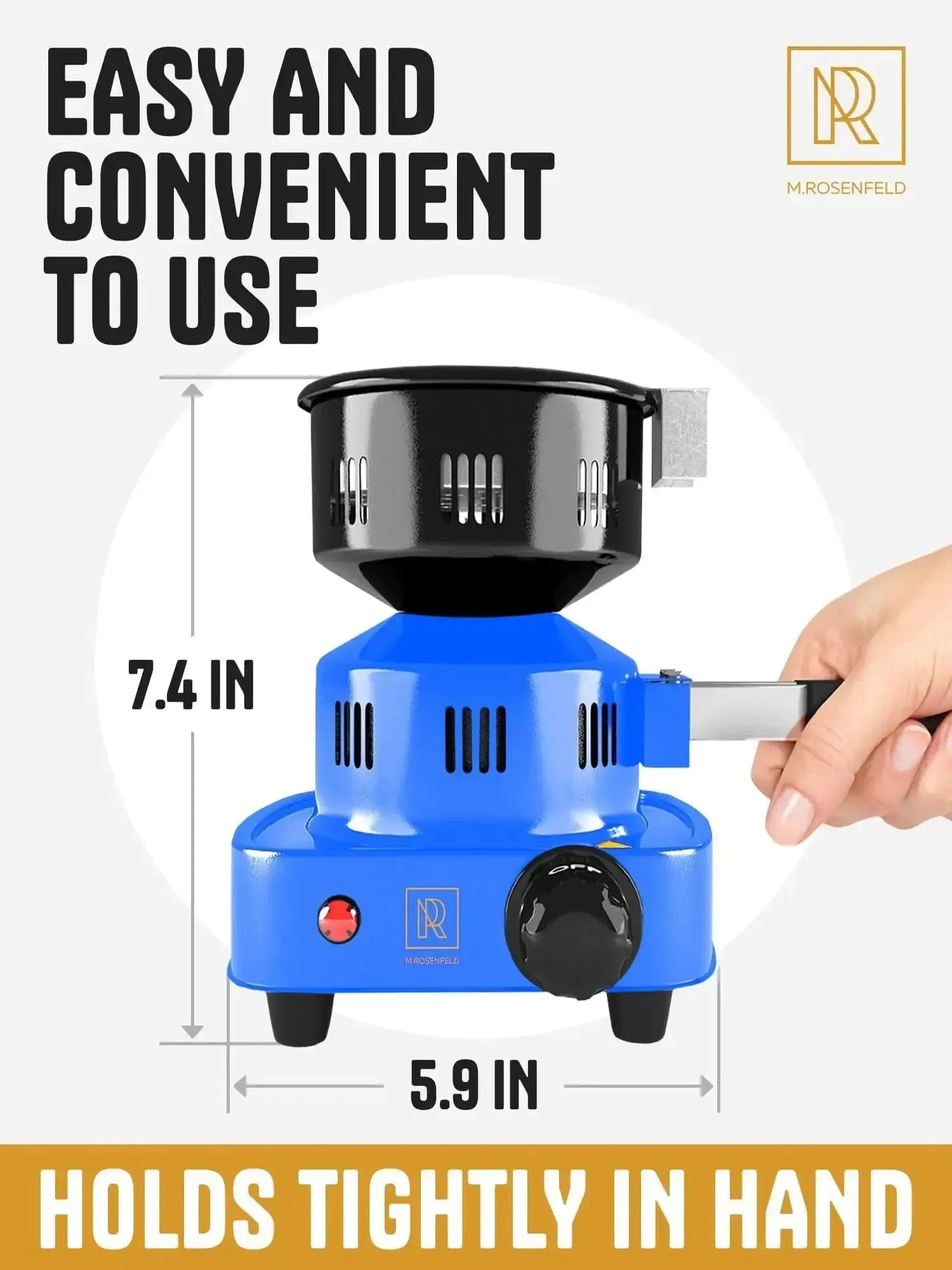 Tailored options Charcoal Charcoal Super affordable Burner Stove Starter Electric Electric Multipurpose Blue ETL