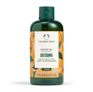 The Bod.y Sho.p Satsuma Shower Gel For All Skin Types Cleanse And Refresh Vegan 250 Ml 8.45 Fl Oz