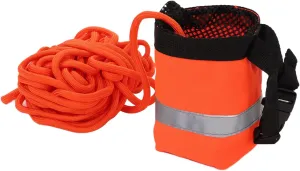 Throw Rope Bag Water,Throw Rope Bag Life Saving Reflective Rope Water Floating Bag Saving Equipment for Water Sports Rescuing (15M)