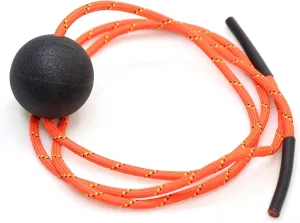 Tiger Tail Tiger Ball 1.7 Foam Roller Ball   50”  Corded Rope – Deep Tissue Massage Ball: Feet, Legs, Neck, Back – Trigger Point Massage Therapy – Relieve Muscle Soreness – Muscle Recovery