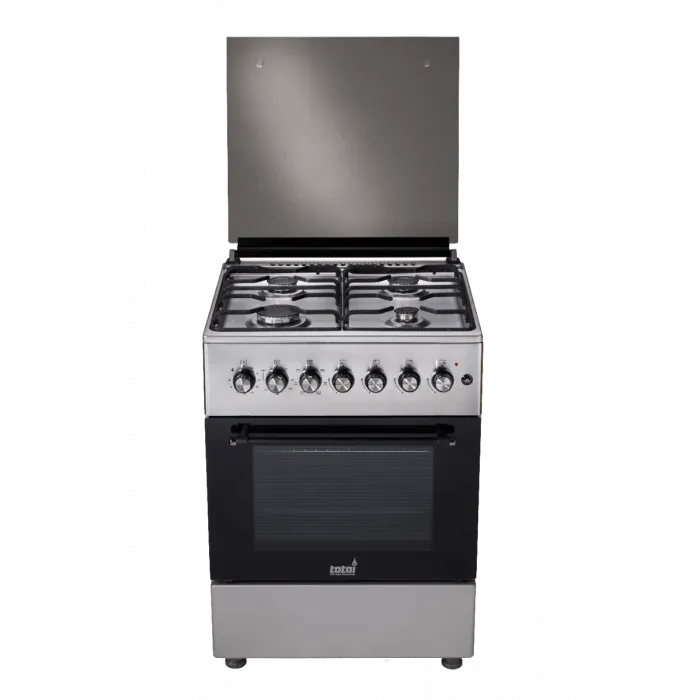 Totai 60cm 4 Burners Electric Oven Stainless Steel 03/T700E
