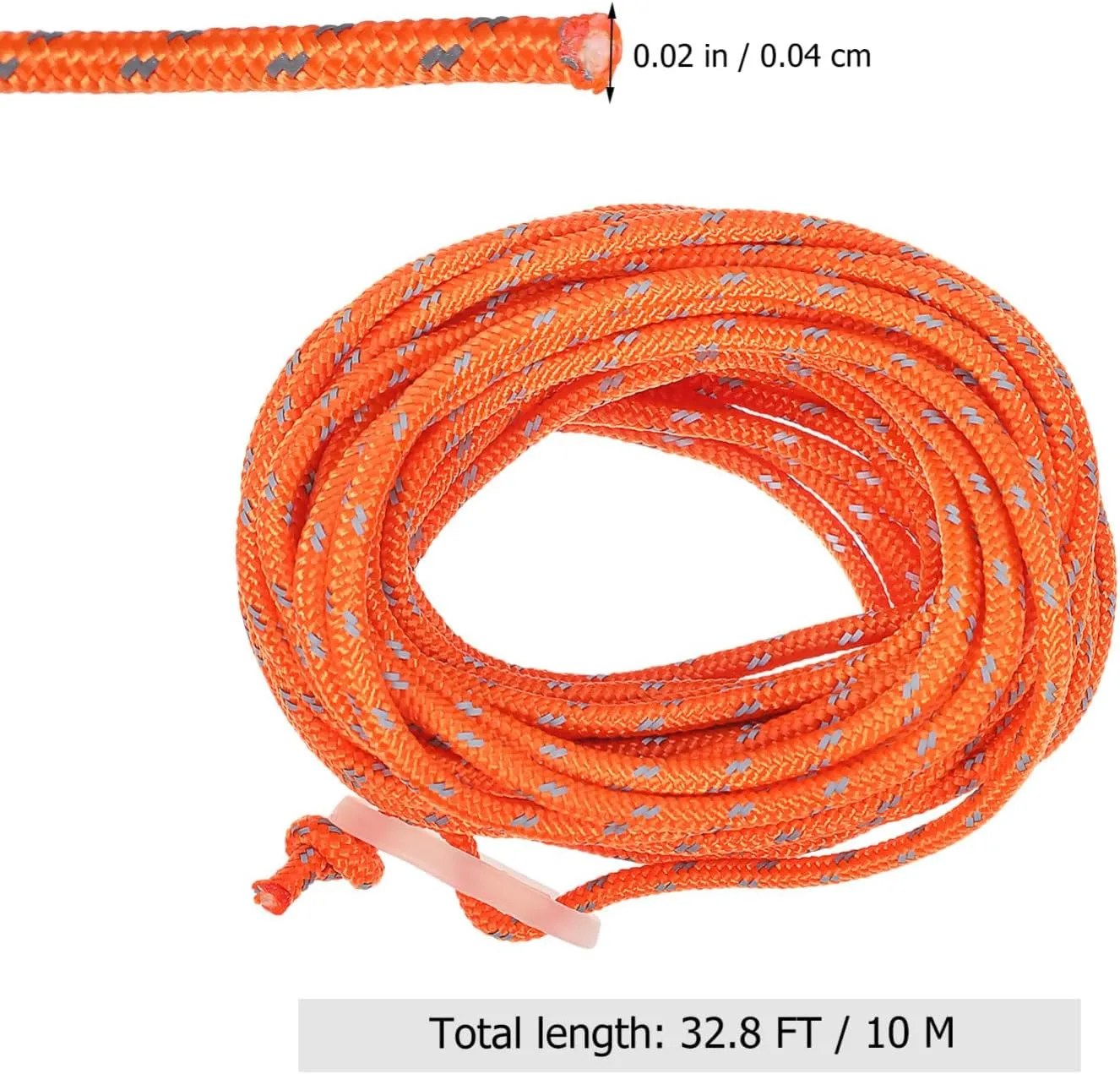 TOYANDONA 4pcs Reflective Camping Rope Tent Cord with Storage Bag for Outdoor Use High Visibility and Windproof for Hiking and Climbing Adventures