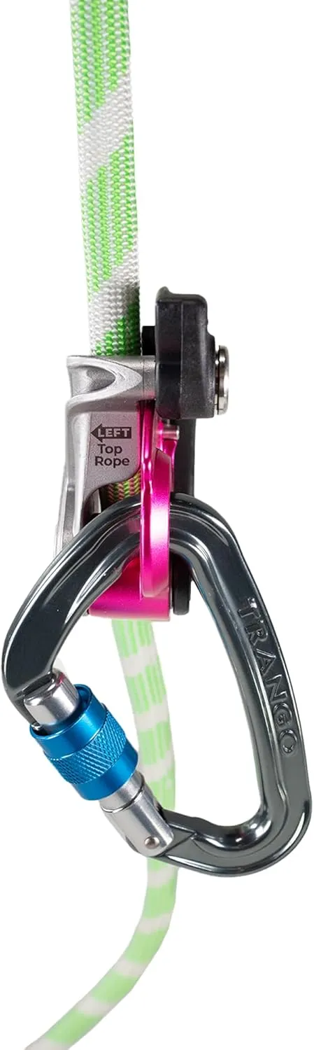 TRANGO Vergo | Assisted Braking Belay Device for Climbing - Lead & Top Belay