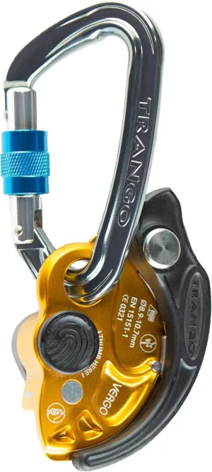 TRANGO Vergo | Assisted Braking Belay Device for Climbing - Lead & Top Belay
