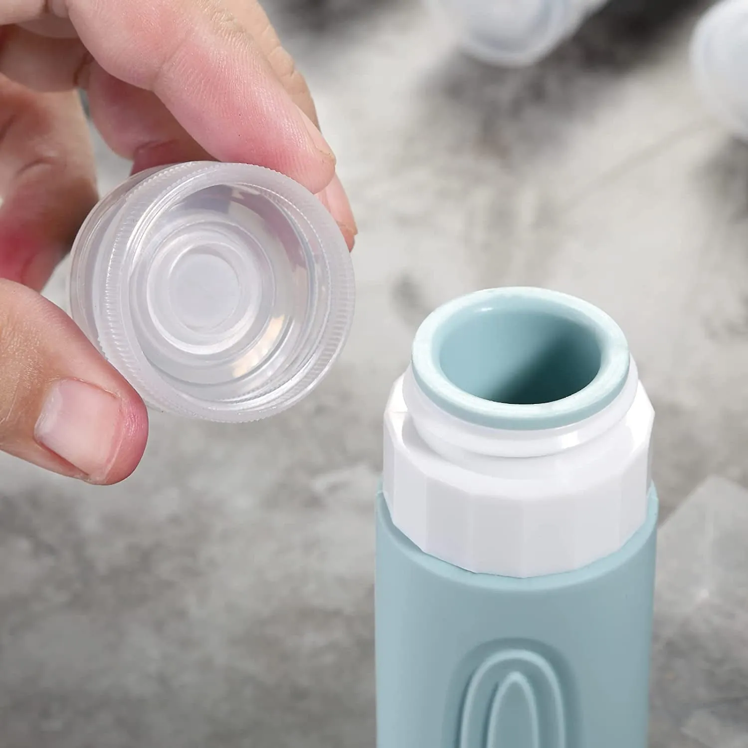 Travel Bottles for Toiletries, Tsa Approved 3Oz Travel Size Containers BPA Free Leak Proof Refillable Liquid Silicone Squeezable Travel Accessories for Shampoo Conditioner Lotion (4 Pack)