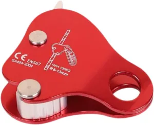 Tree Climbing Rope Grab Fall Arrester Belay Rope Gear Protection Adjuster for Caving Rocking Downhill Rappelling Expedition