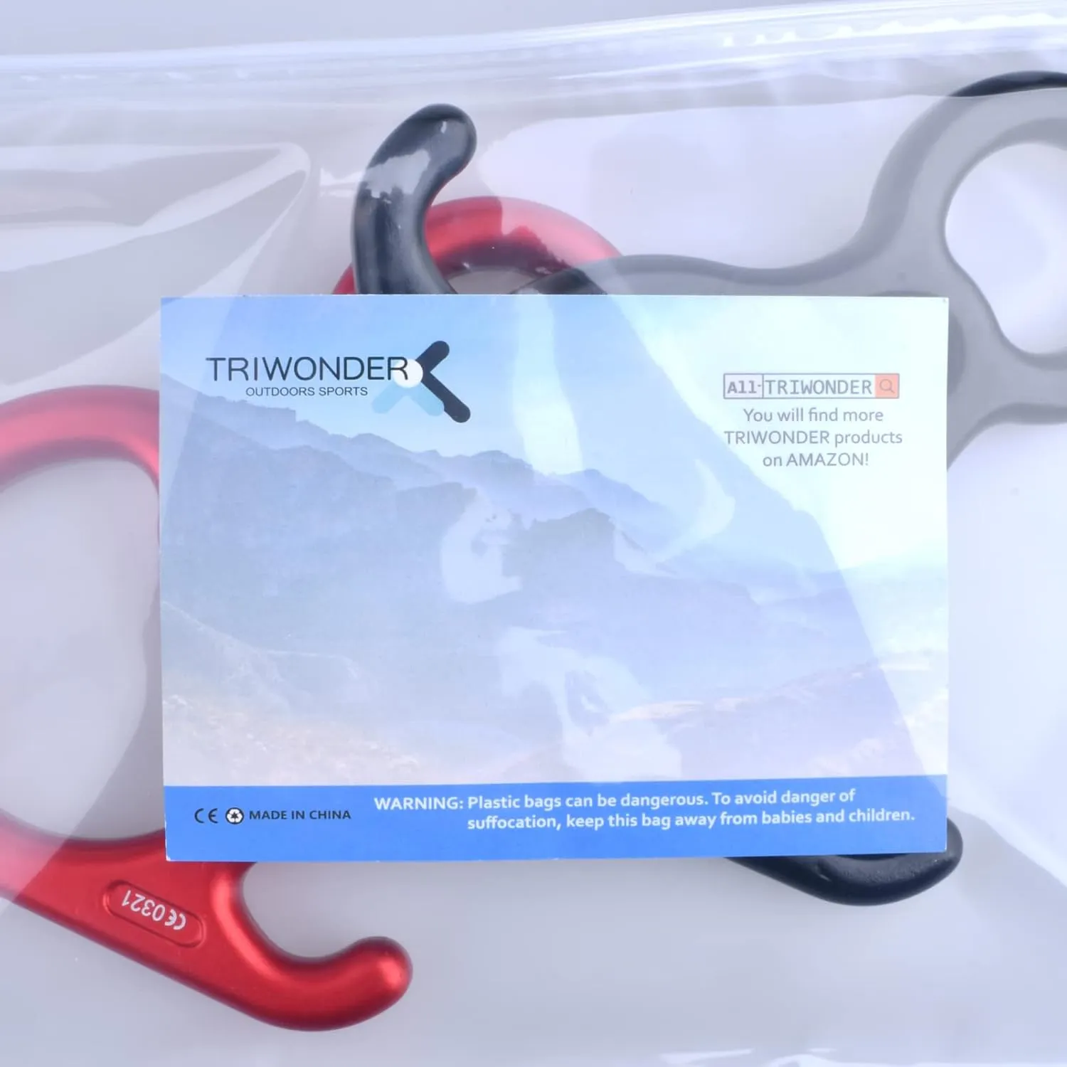 TRIWONDER Rescue Figure 8 Descender, 35kN 50kN Aluminum Rappelling Belay Gear Climbing Rigging Plate Downhill Equipment Heavy Duty
