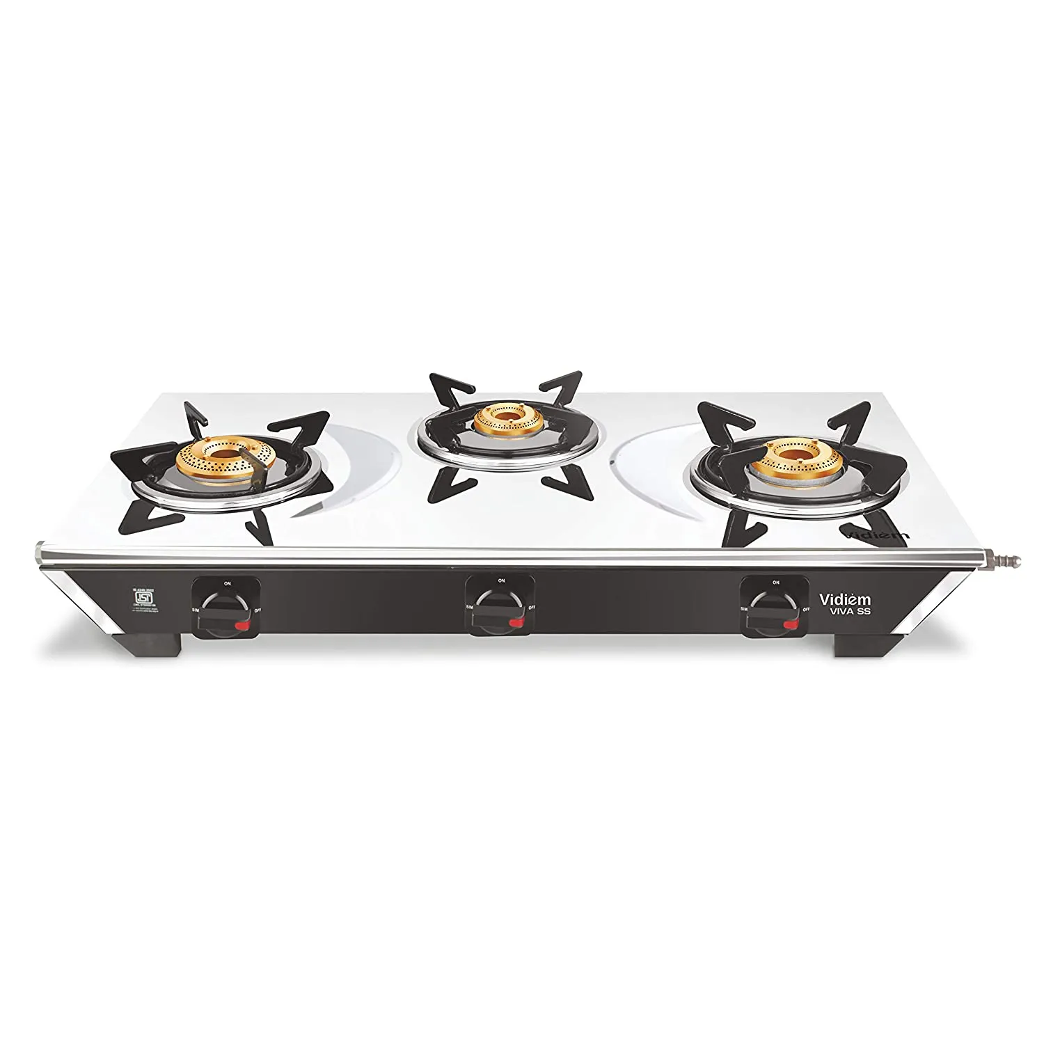 VIDIEM LPG GAS STOVE VIVA SS 3B