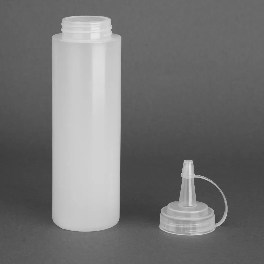 Vogue Clear Squeeze Sauce Bottle 8oz