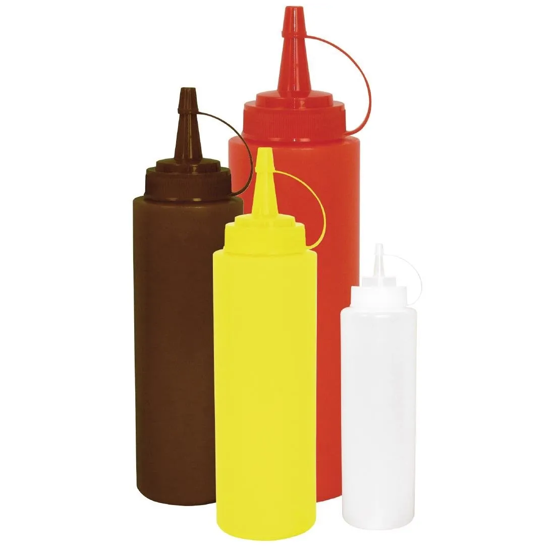 Vogue Clear Squeeze Sauce Bottle 8oz