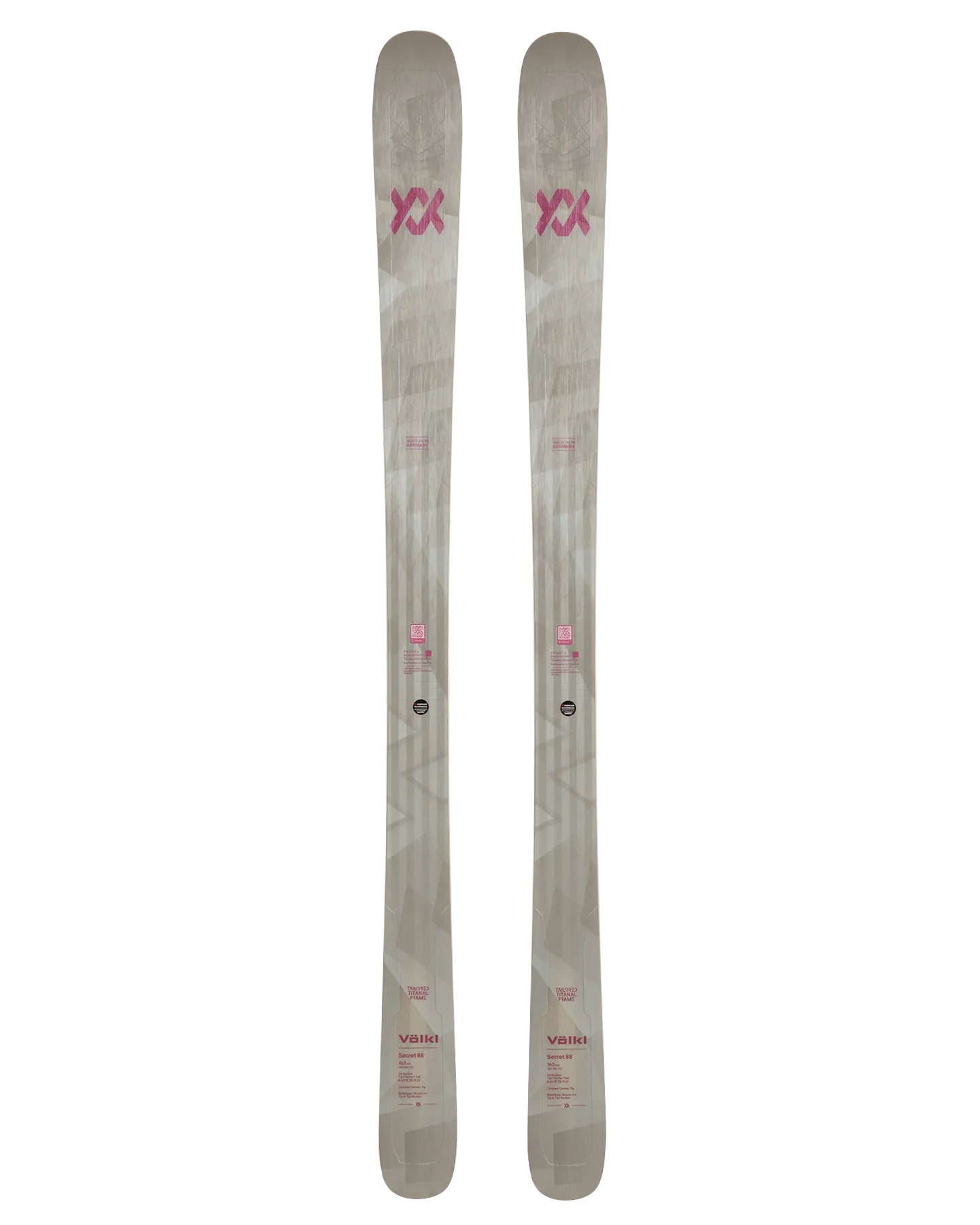 Volkl Secret 88 Flat Snow Skis - 2025