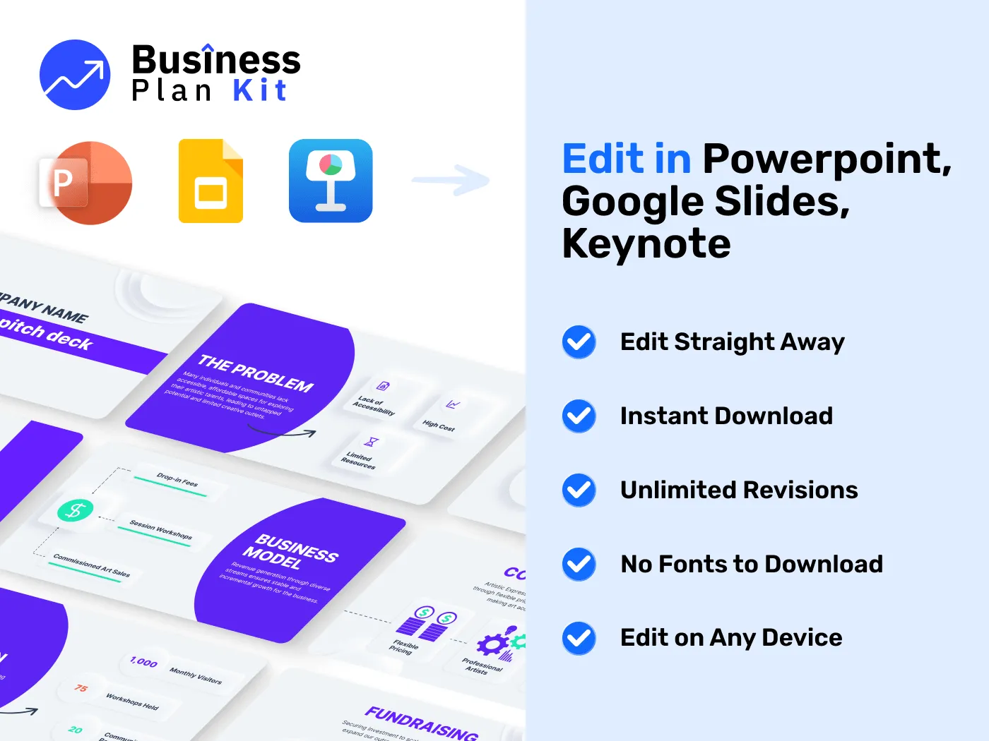 Water Bottle Refill Pitch Deck Example