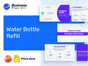 Water Bottle Refill Pitch Deck Example