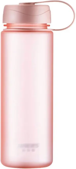 Water Jug Sports Water Bottle Filtered Water Bottle with Removable Strainer Travel Water Bottle for Sports Outdoors Office Running Sport Bottle (Color : Pink)