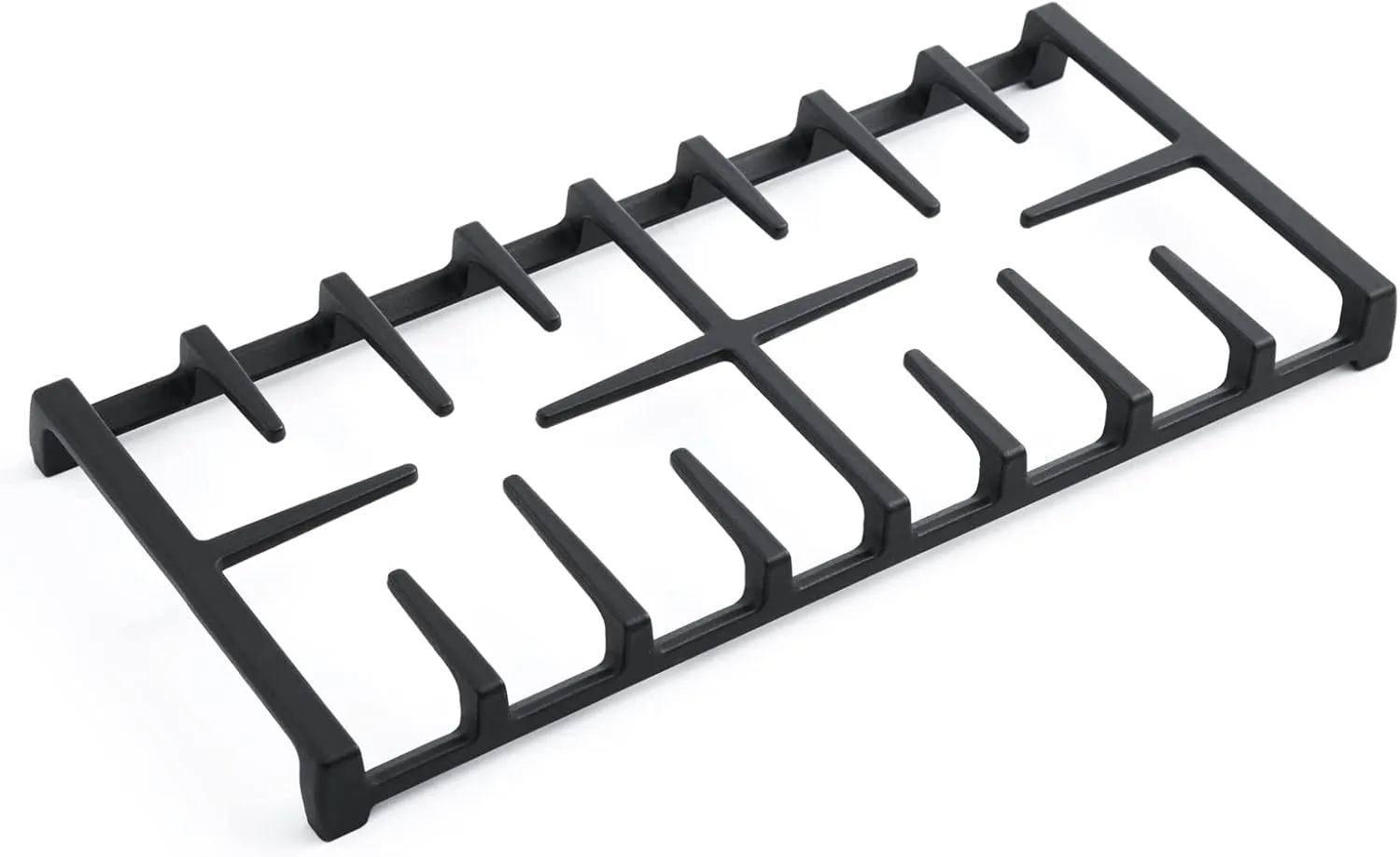 WB31X27150 Stove Center Grate Replacement for GE Stove Parts 19.3’’ x 9.1'' JXGRATE1 WB31X24737 Grate General Electric Gas Range Parts Surface Burner Grate GE Cast Iron Rack 1 Pack (Not Side Grate)