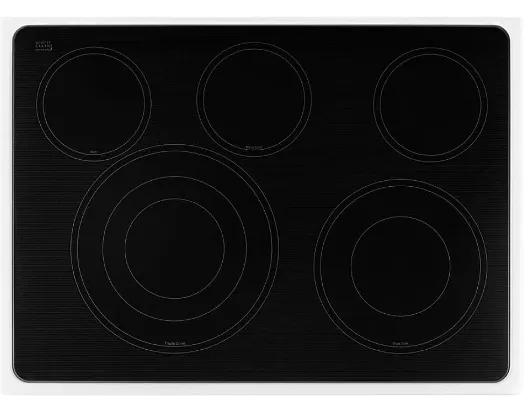 Whirlpool YWFE745H0FS Range, 30 inch Exterior Width, Electric, Self Clean, Convection, 5 Burners, 6.4 cu. ft. Capacity, Storage Drawer, 1 Ovens, Stainless Steel colour True European Convectio