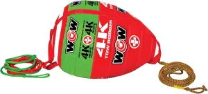 WOW Sports - 4K Towable Boating Rope W/ Bobber - Perfect For Deck Tubes & Wakeboarding - Works For Kids & Adults