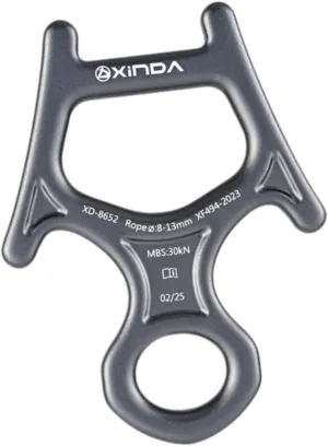 Yiju 30kN 8 Figure Descender for Climbing and Rappelling Gear