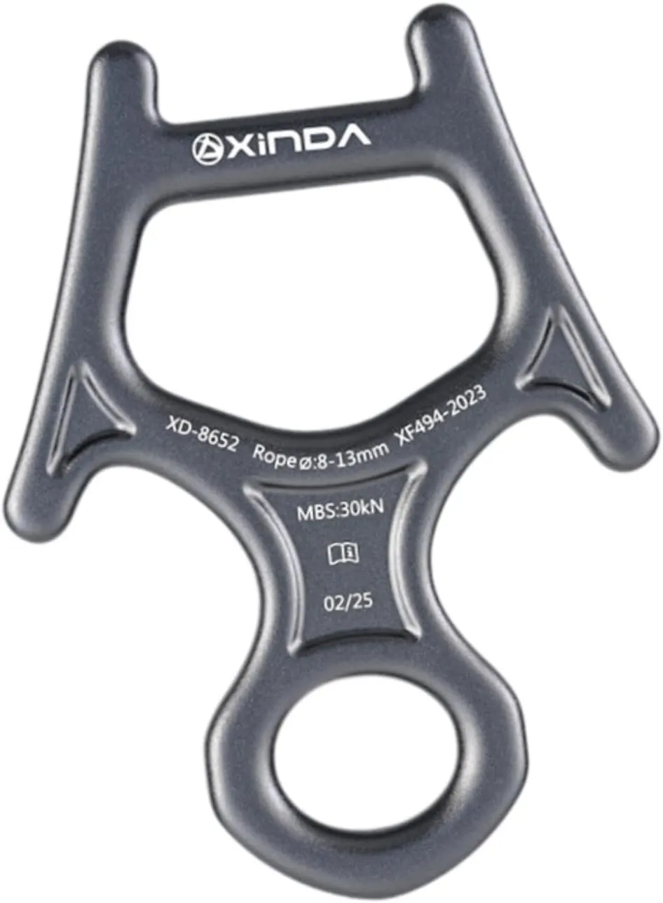 Yiju 30kN 8 Figure Descender for Climbing and Rappelling Gear