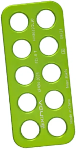 Yiju Paw Rigging Plate Climbing Anchor System 36kN for Outdoor Use with 10 Holes