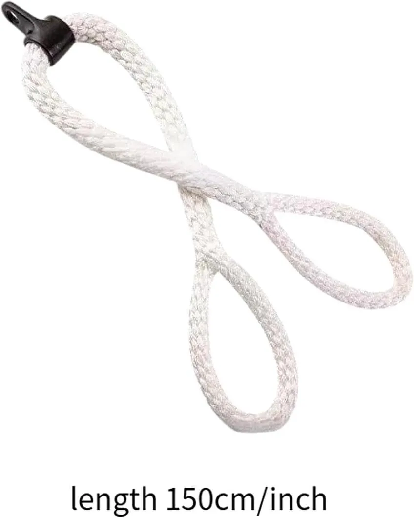 Yiju Pulley System Gym Pull Down Rope Versatile Ergonomic for Better Grip Strength Sturdy Accessories Braided Nylon