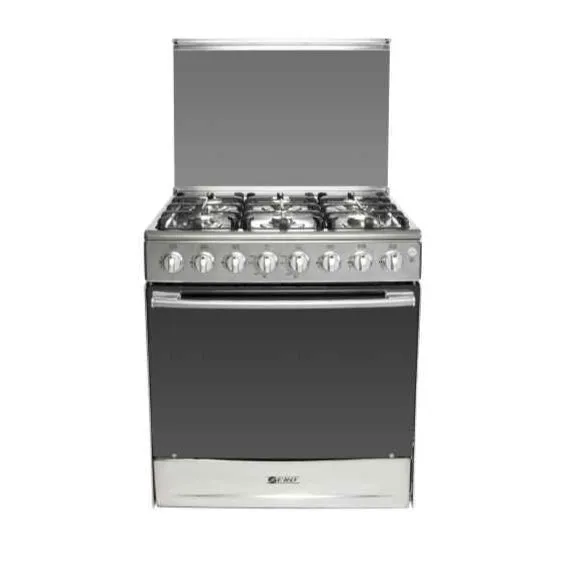Zero 6 Burner Stainless Steel Full Gas Stove With Grill 6 PLATE ST/STEEL