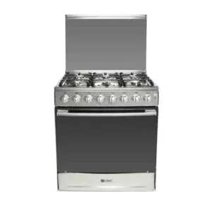 Zero 6 Burner Stainless Steel Full Gas Stove With Grill 6 PLATE ST/STEEL